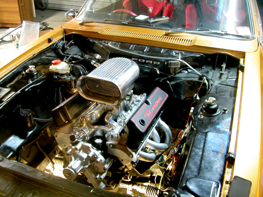 Ford capri v8 conversion
